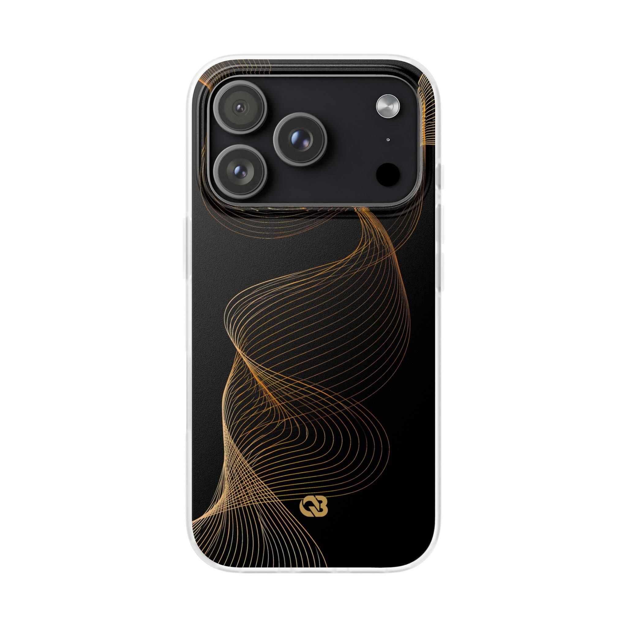 Gold Lite Phone Case for iPhone - Burnished Bronze Helix