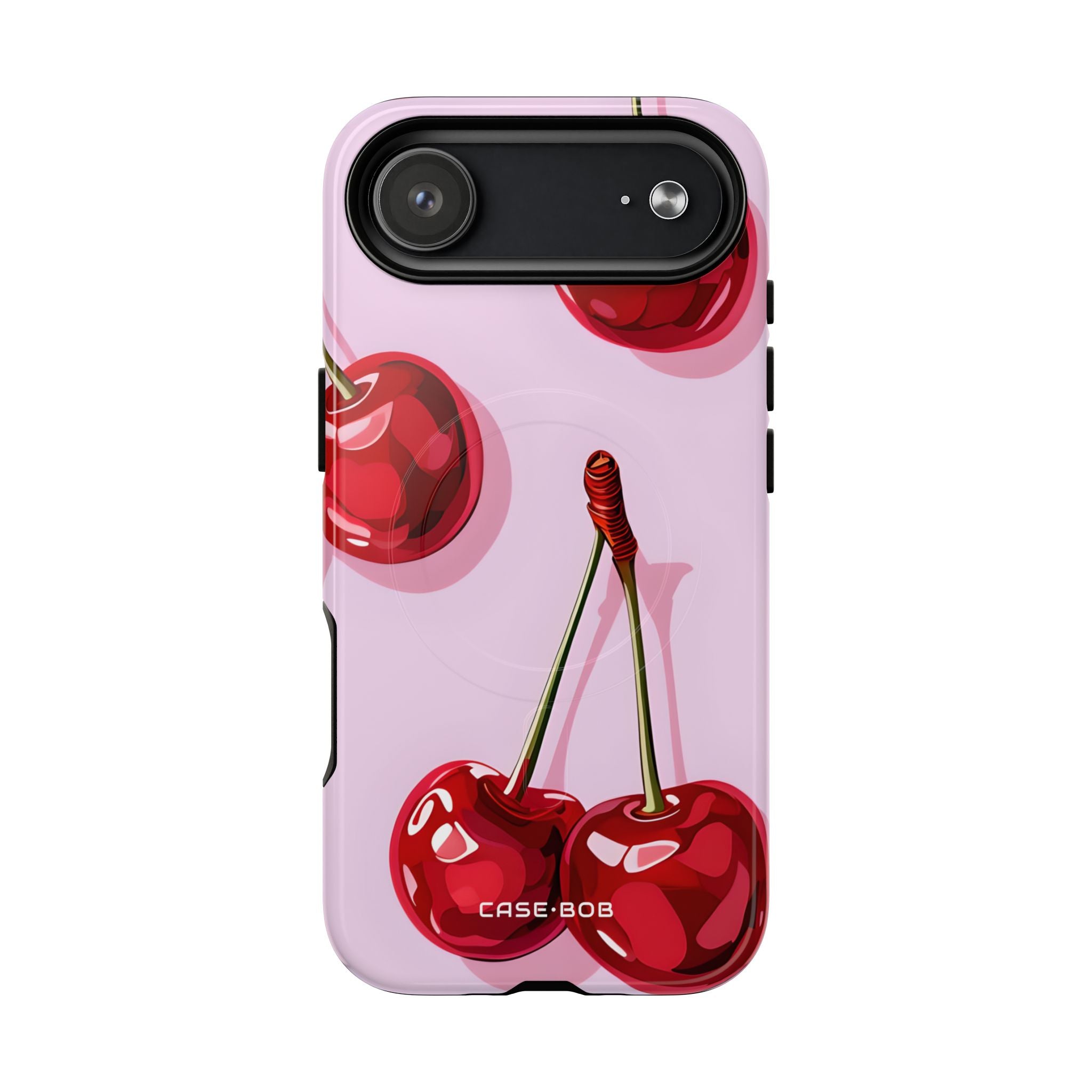 Glossy Cherry Burst iPhone 17 Air Case - Tough+ - CASE•BOB