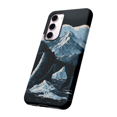 Nordic Arctic Bear · Tough Phone Case for Samsung · Black