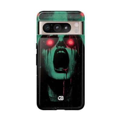 Crimson Emerald Scream · Tough Phone Case for Google Pixel