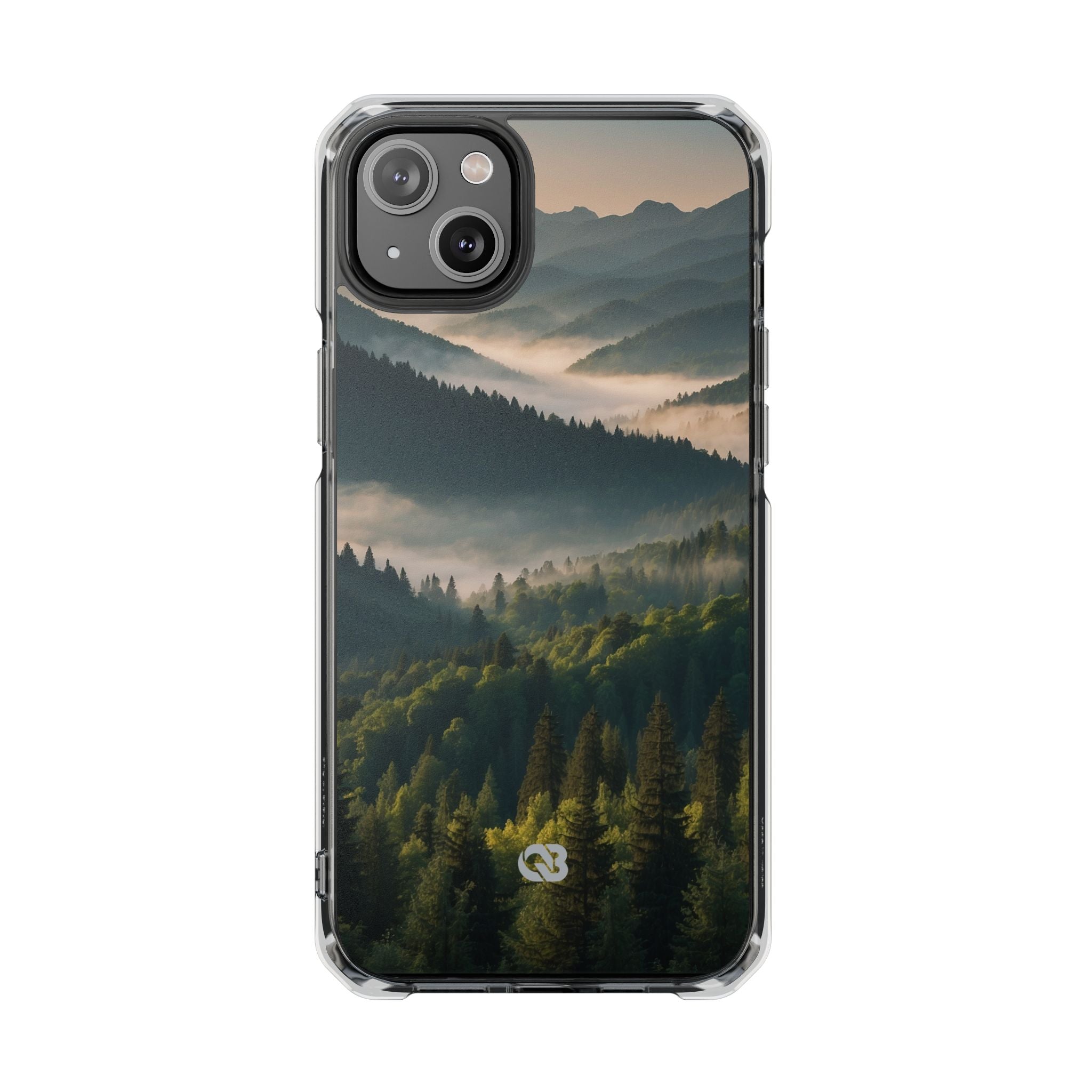 Foggy Mountain Ridge · Impact Handyhülle für iPhone · Magsafe