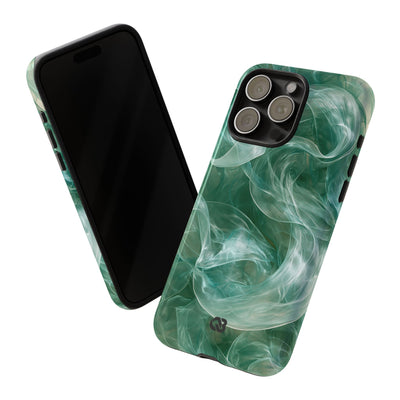 Translucent Aqua Flow · Tough Phone Case for iPhone · Teal