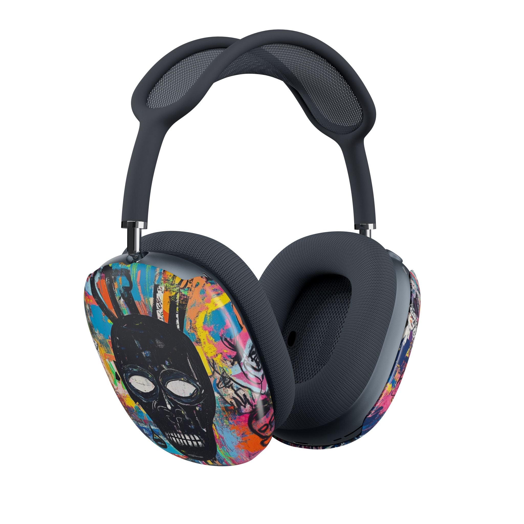 Neon Skull Burst - AirPod Max Case