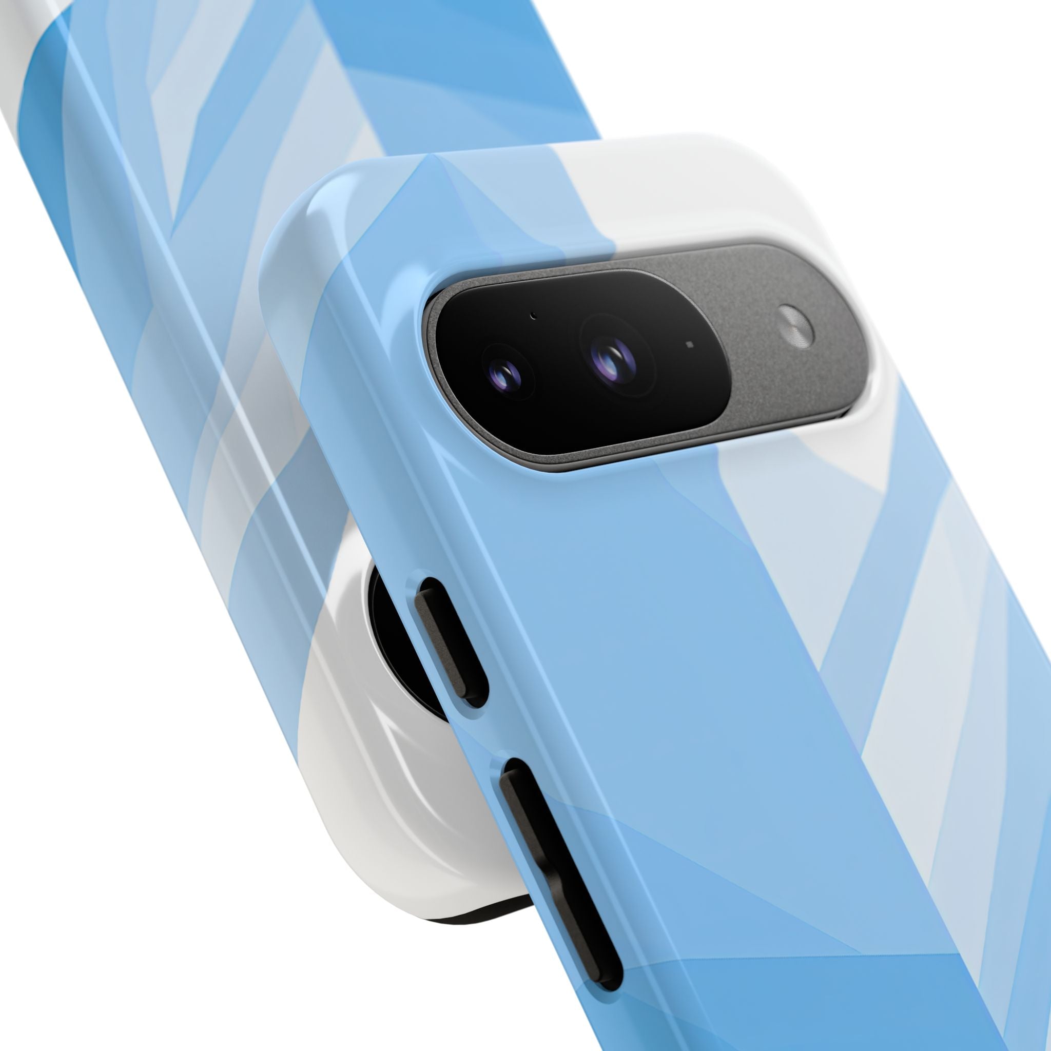 Blue Tough Phone Case for Google Pixel - Arctic Glacial Ridge
