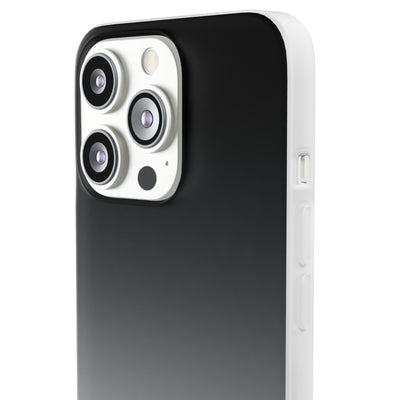 Noir Ombre Fade · Lite Phone Case for iPhone ·  Black