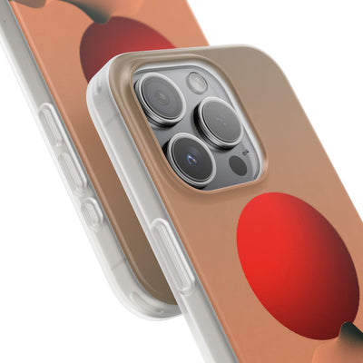 Crimson Sol Ridge · Lite Phone Case for iPhone ·  Red