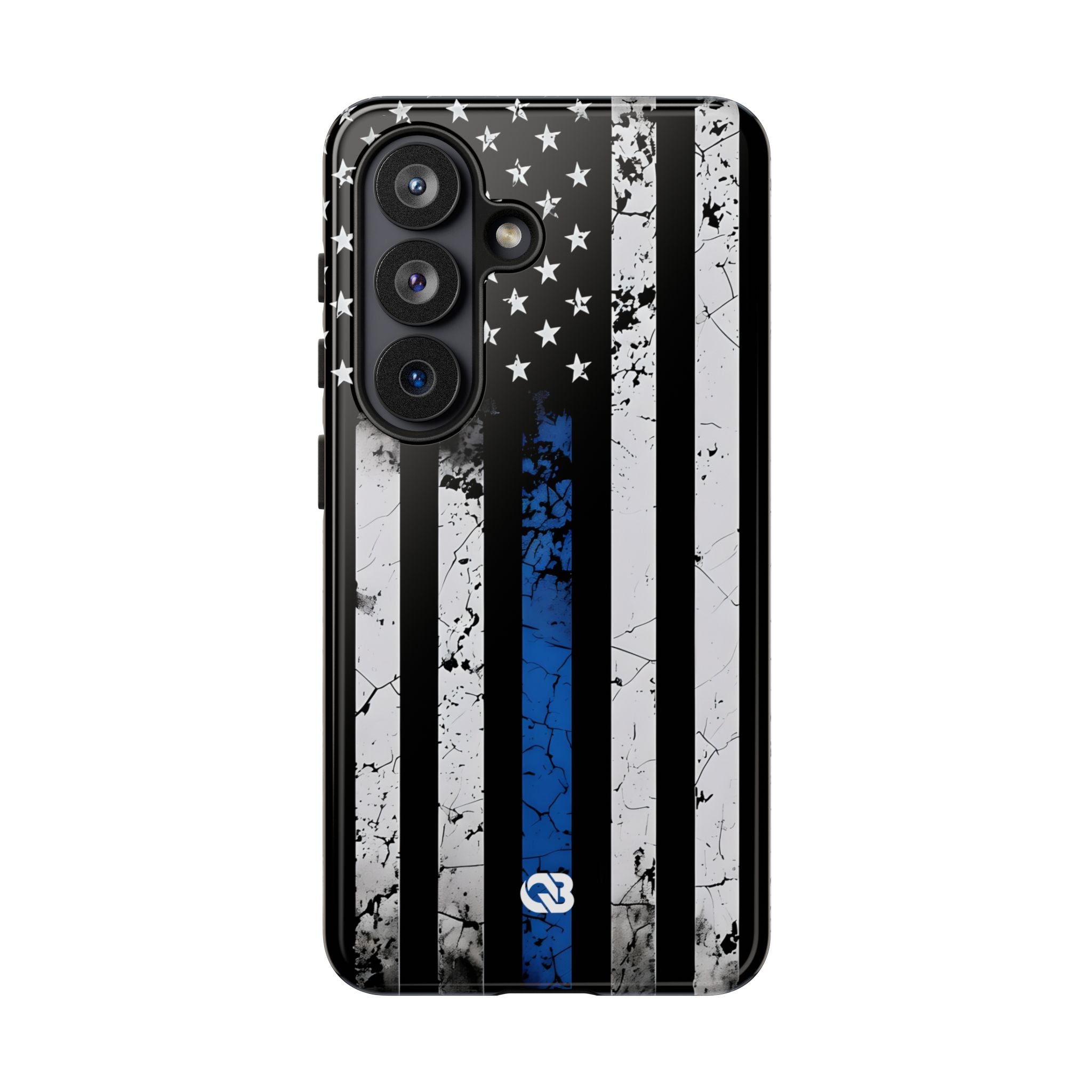Gritty Cobalt Flag · Tough Handyhülle für Samsung