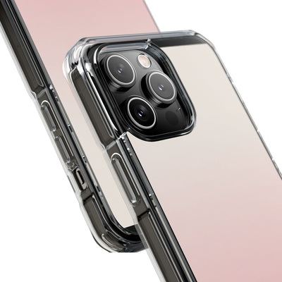 Blush Horizon · Clear Impact Magnetic Phone Case for iPhone ·  Pink