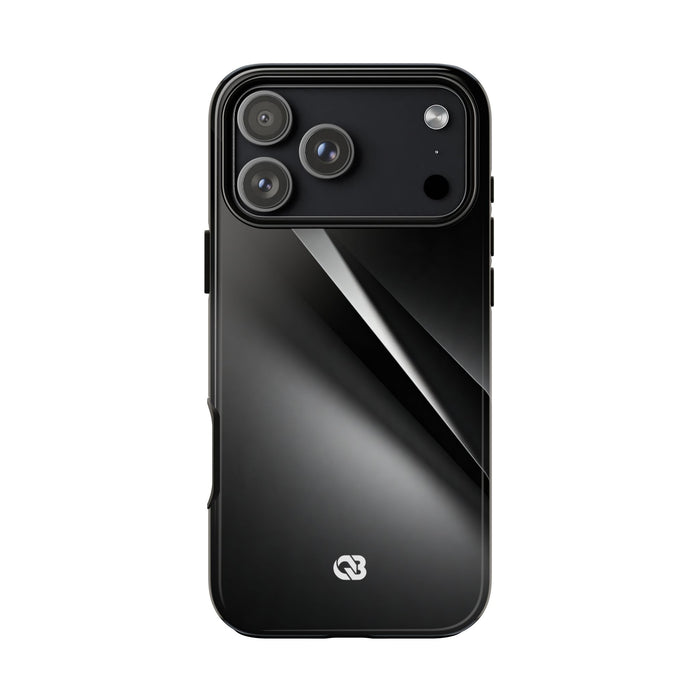 Obsidian Ridge · Tough Phone Case for iPhone · Black