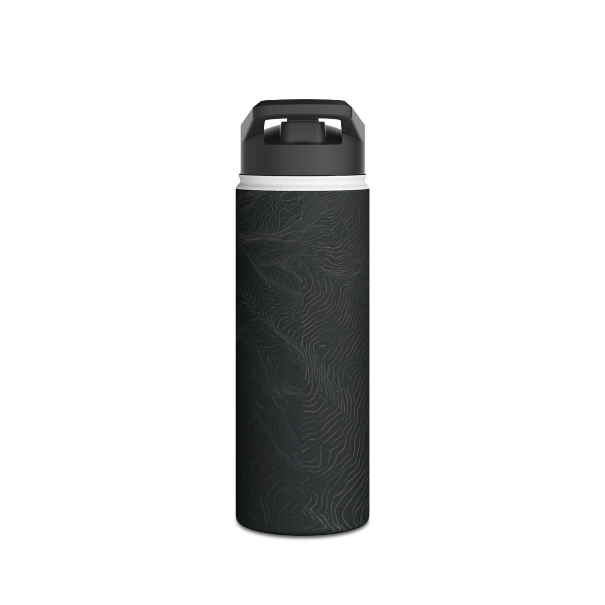Crimson Ridge Pass · Insulated Water Bottle · Black