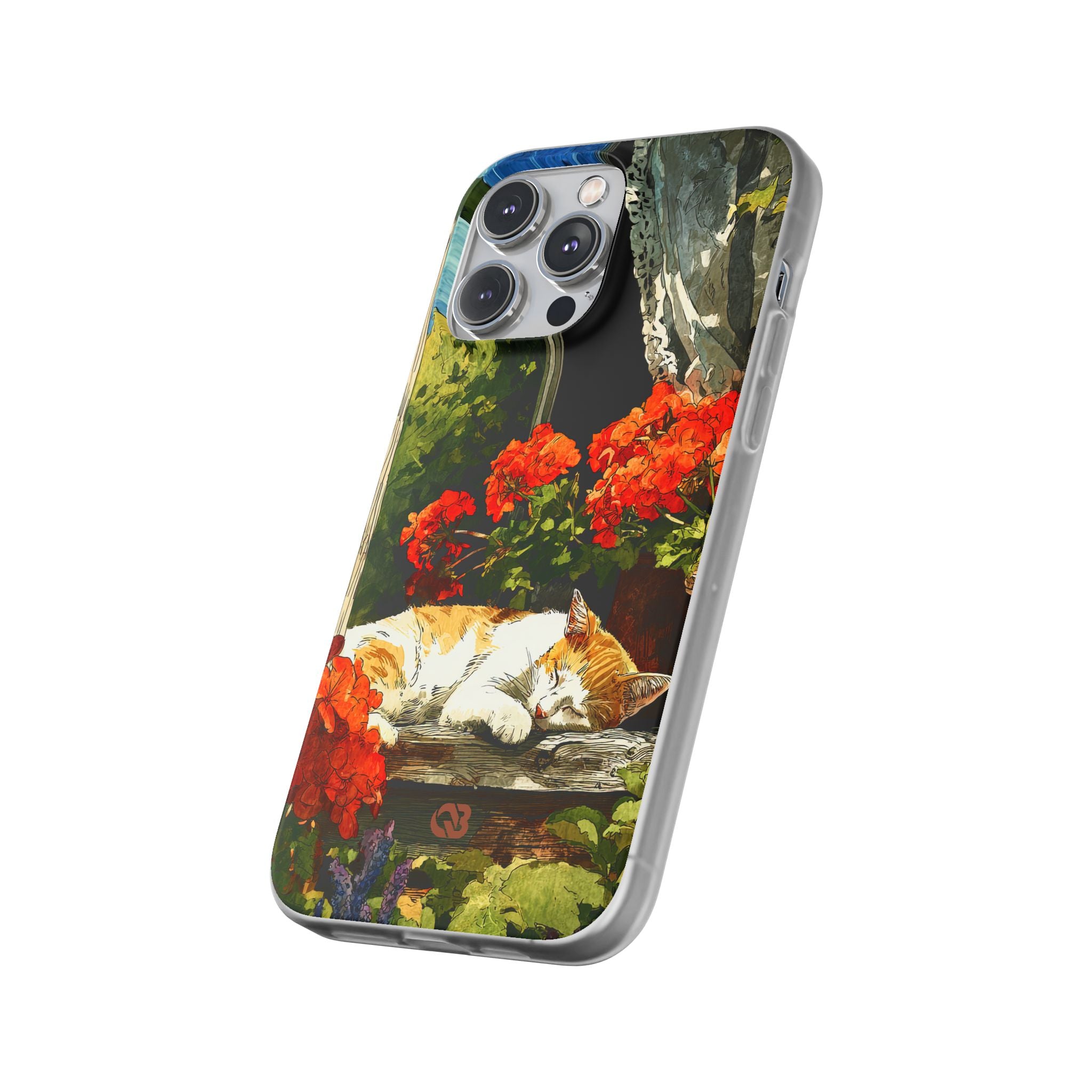 Sleeping Ginger Bloom · Soft Hoesje voor iPhone
