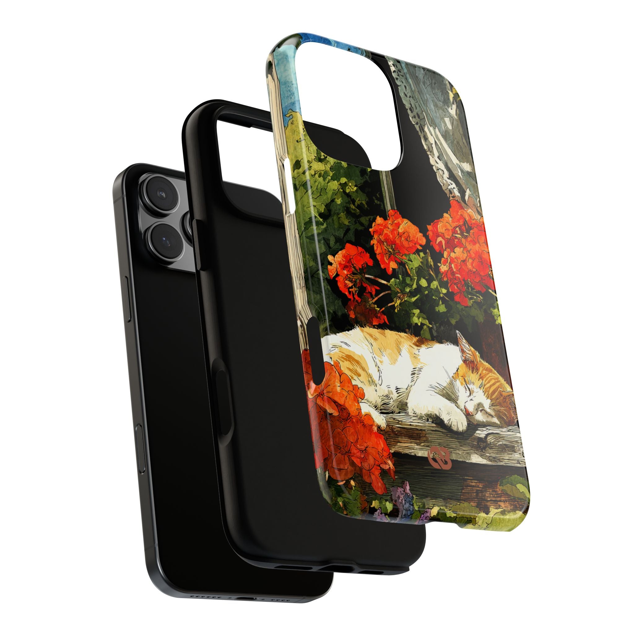 Sleeping Ginger Bloom · Tough Phone Case for iPhone