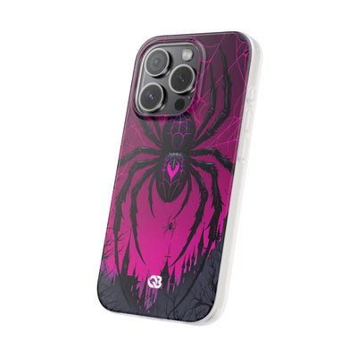 Obsidian Neon Widow · Soft Handyhülle für iPhone