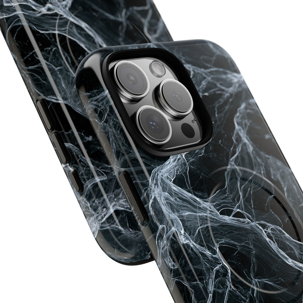 Arctic Gossamer · Tough 2.0 Magnetic Phone Case for iPhone · Black