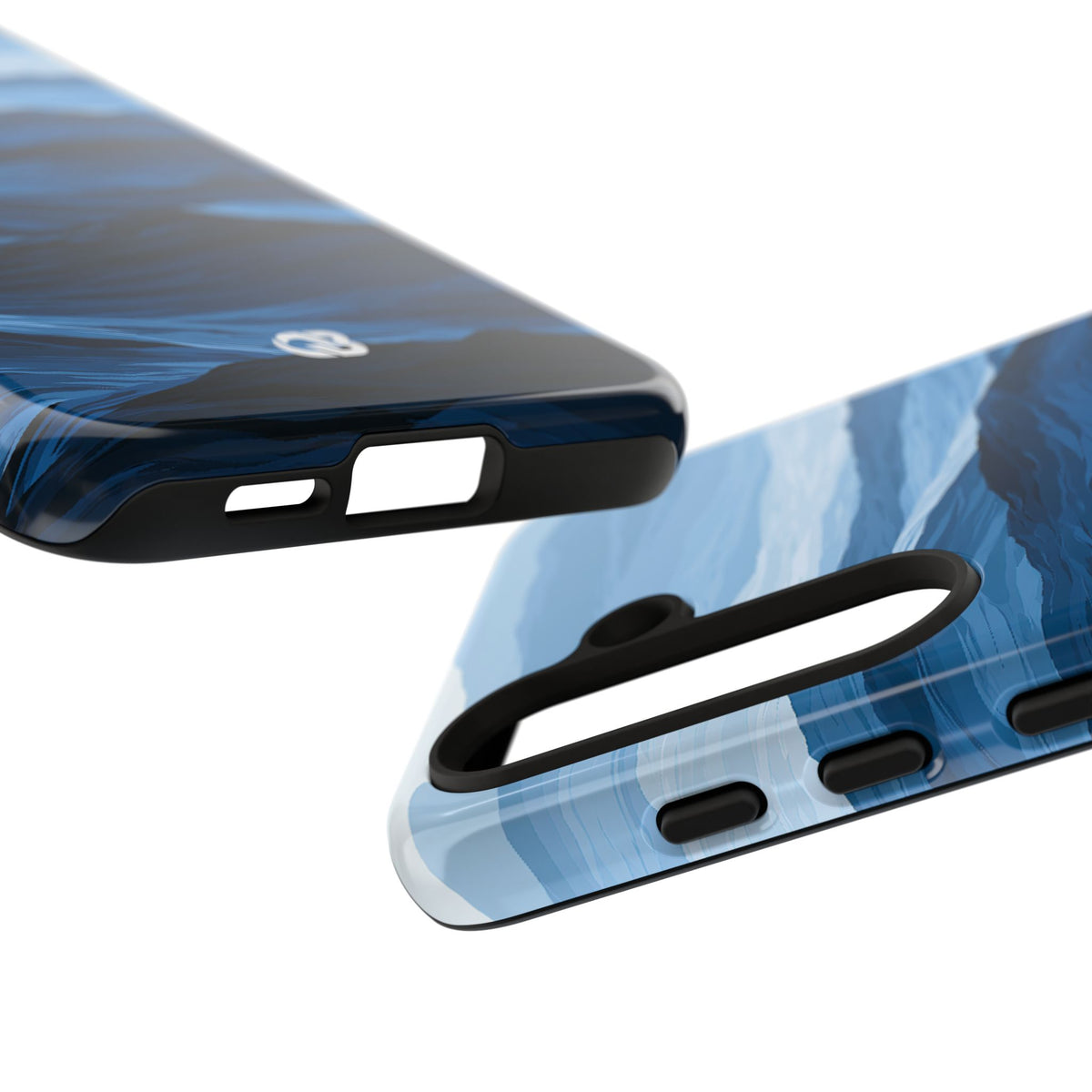 Cerulean Ridges · Tough Phone Case for Samsung · Blue