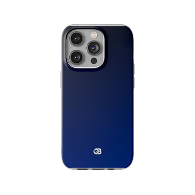Blue Lite Phone Case for iPhone - Midnight Cobalt Fade