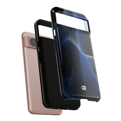 Blue Tough Phone Case for Google Pixel - Electric Blue Flux