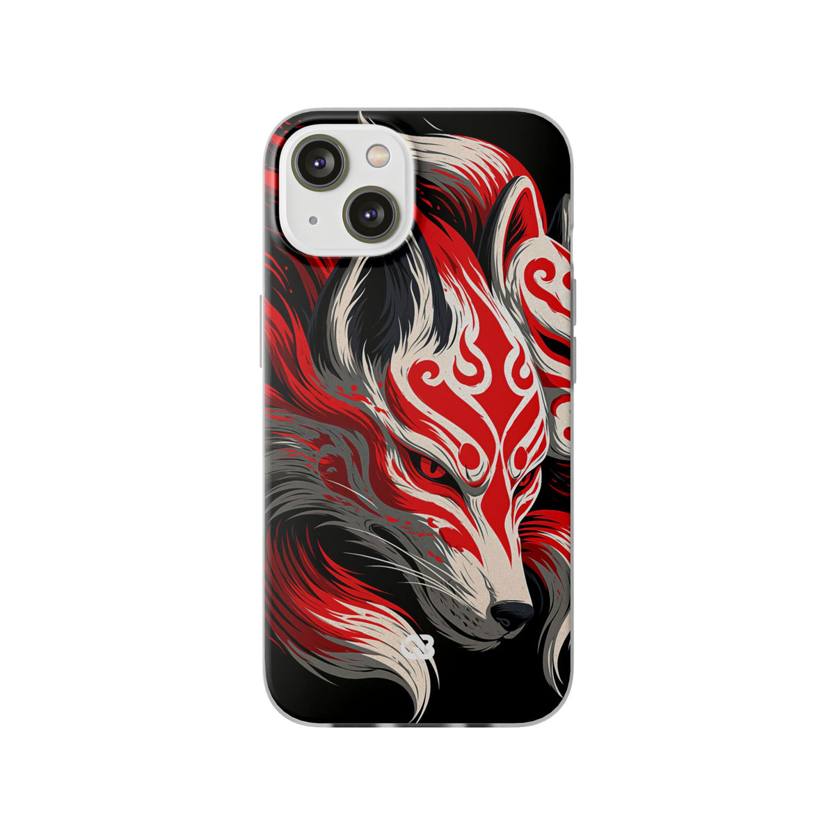 Crimson Kitsune Spirit · Lite Phone Case for iPhone ·  Red