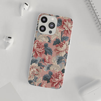 Blush Peony Jacquard · Lite Phone Case for iPhone ·  Pink