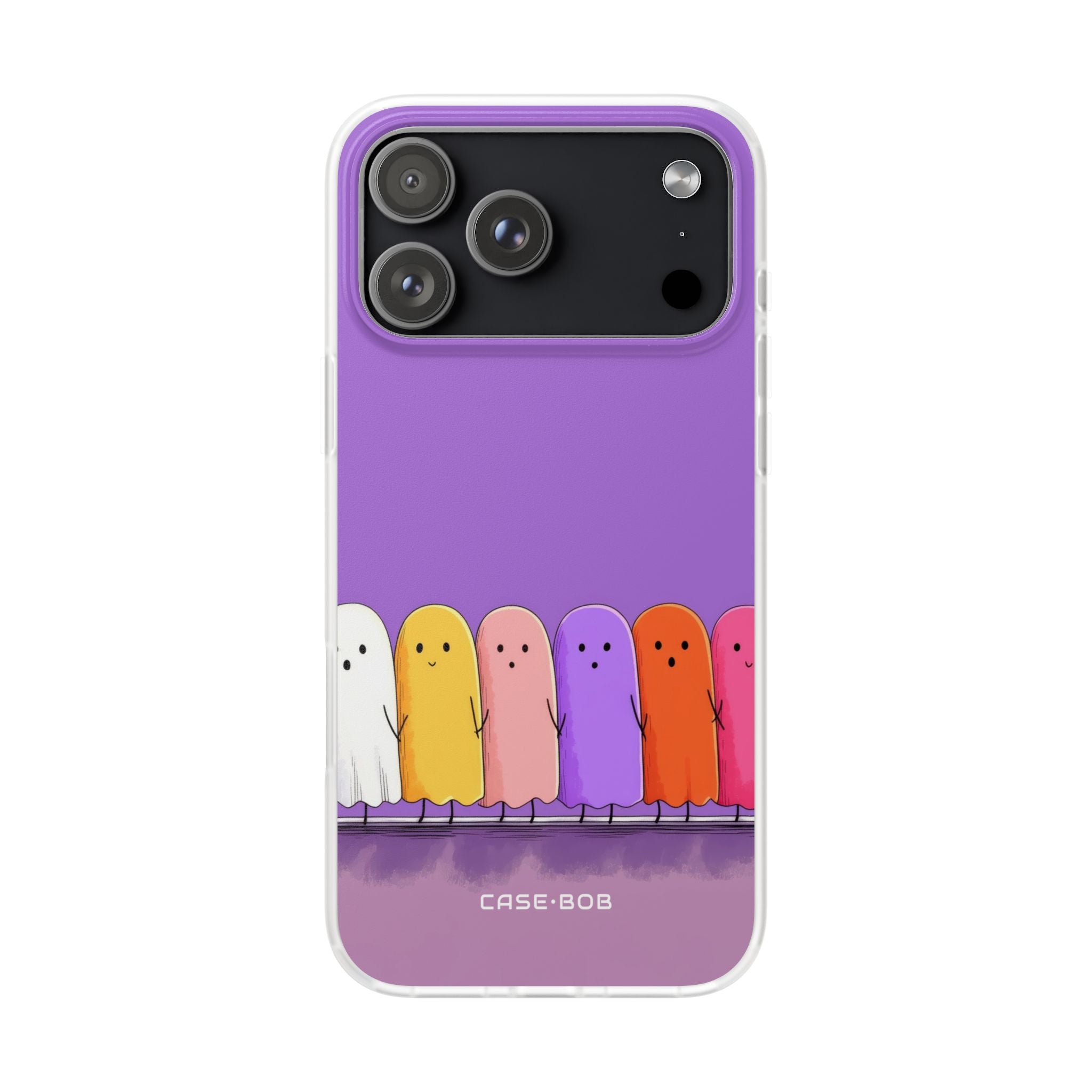 Colorful Ghosts iPhone 17 Pro Max Case - Soft - CASE•BOB