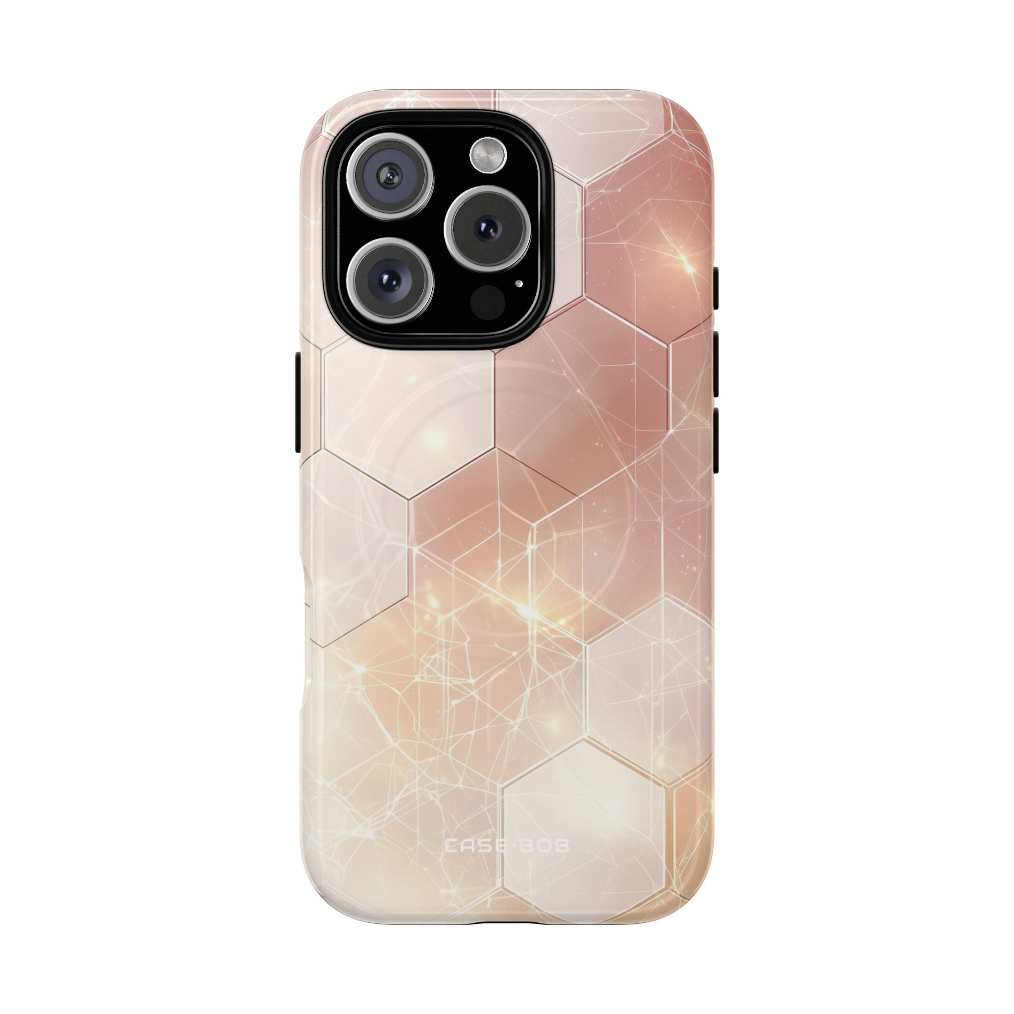 Honeycomb Glow iPhone 16 Pro Case - Tough+