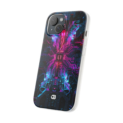 Neural Circuit Core · Lite Phone Case for iPhone ·  Black