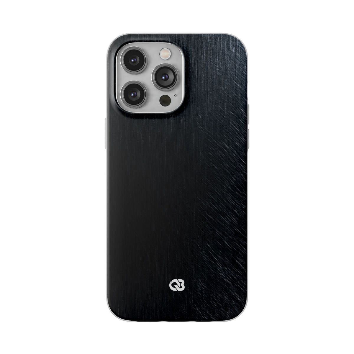 Brushed Obsidian Steel · Lite Phone Case for iPhone ·  Black