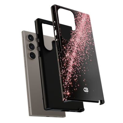 Rose Digital Cascade · Tough Phone Case for Samsung · Pink