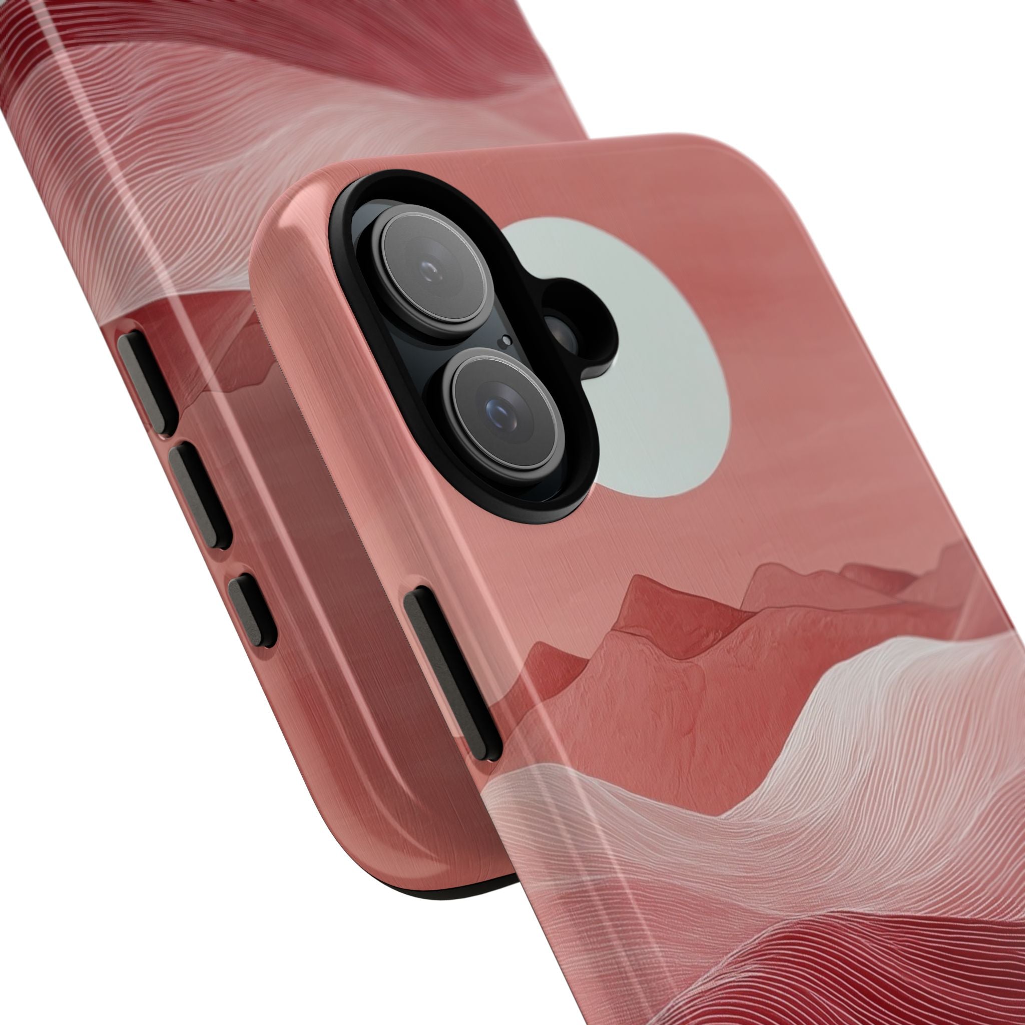 Crimson Dune Horizon · Tough Phone Case for iPhone