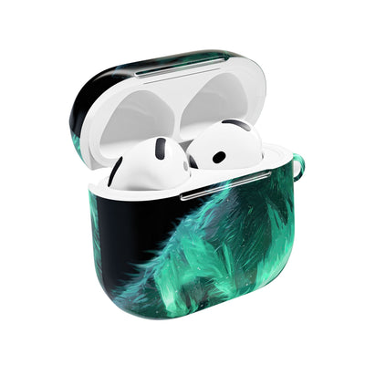 Nordic Aurora Fox · Hard Case for AirPods & AirPods Pro · Teal