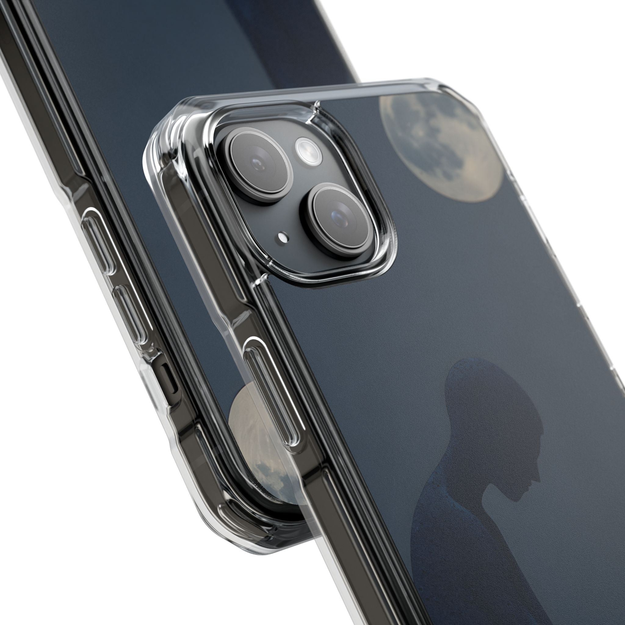 Obsidian Lunar Orb · Impact Coque de téléphone pour iPhone · Magsafe