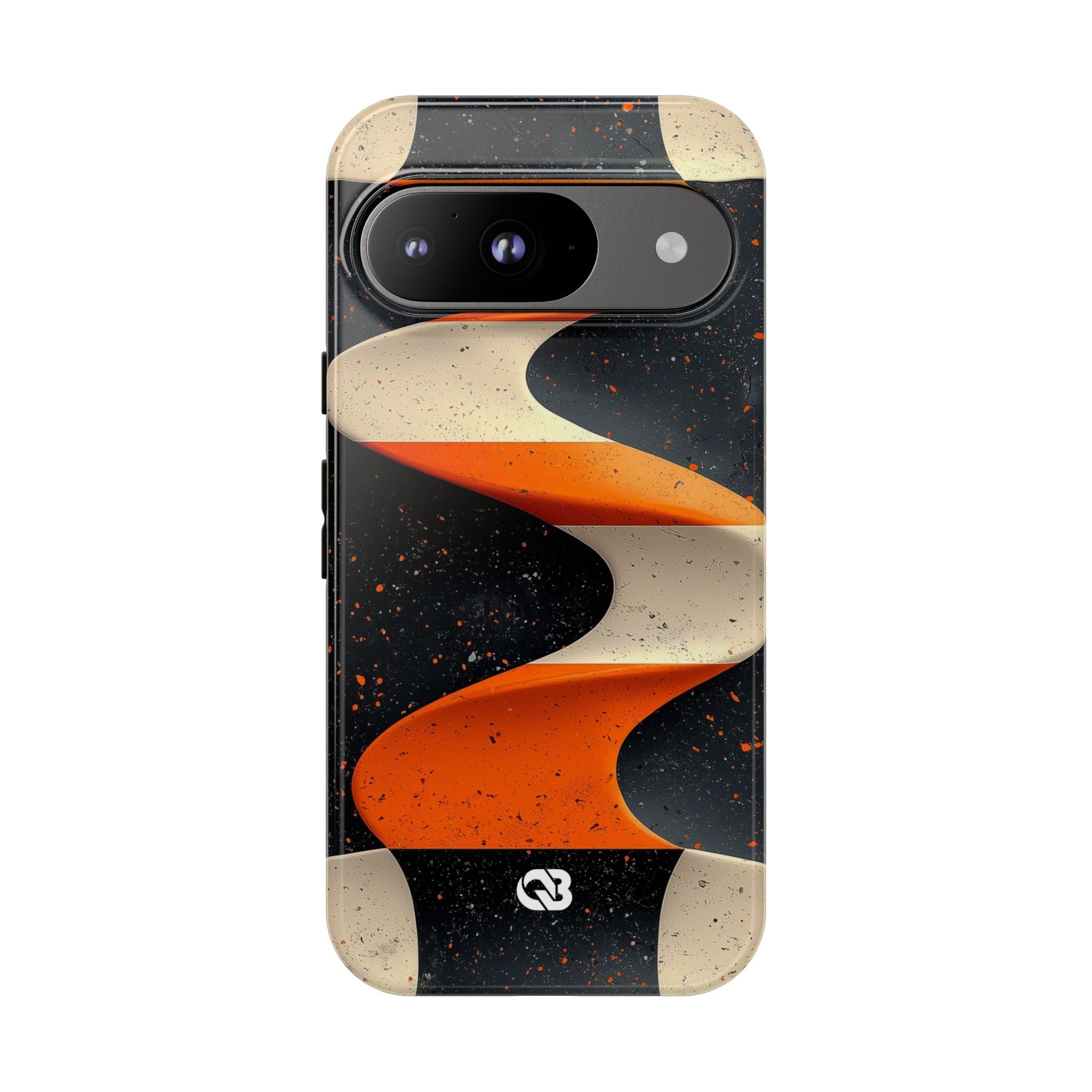 Orange Grit Twist · Tough Phone Case for Google Pixel