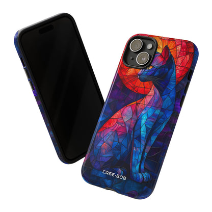 Celestial Cat iPhone 15 Plus Case - Tough