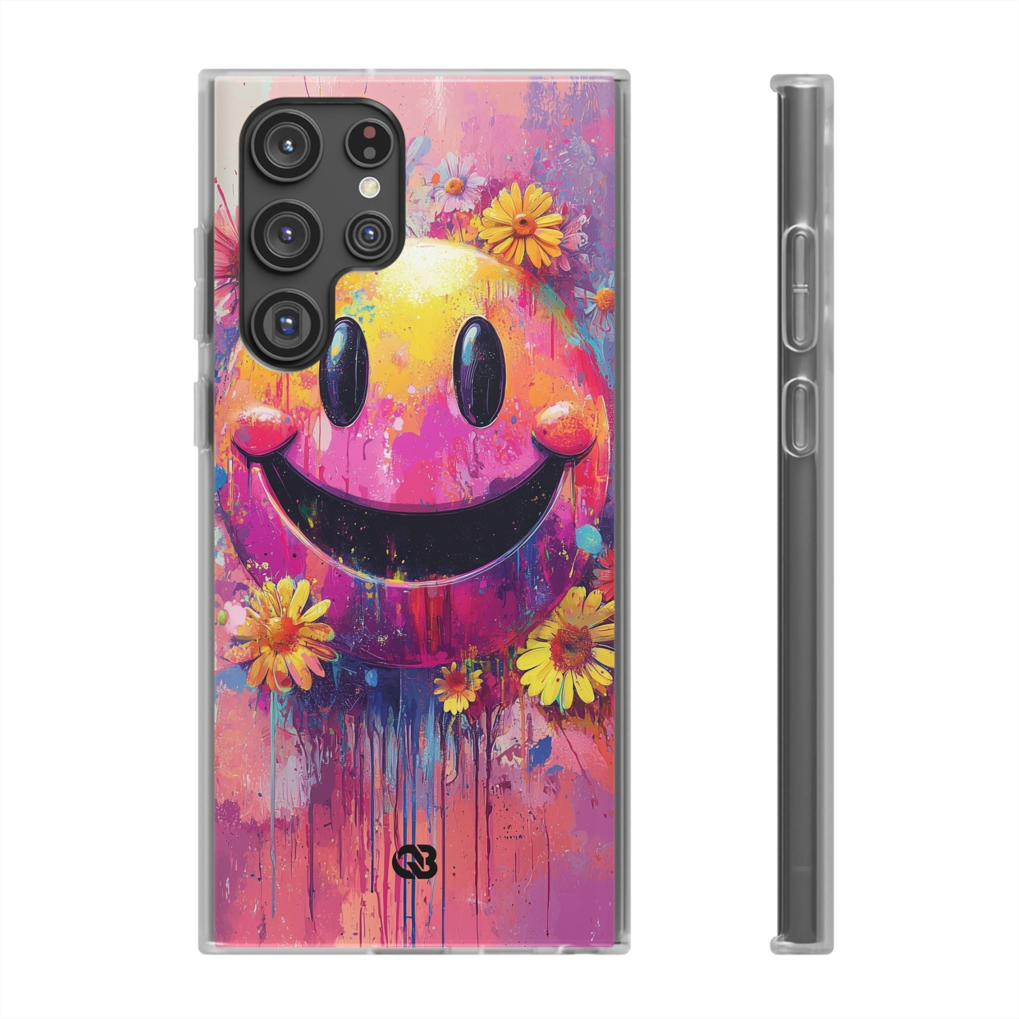 Vivid Grin Graffiti · Soft Phone Case for Samsung