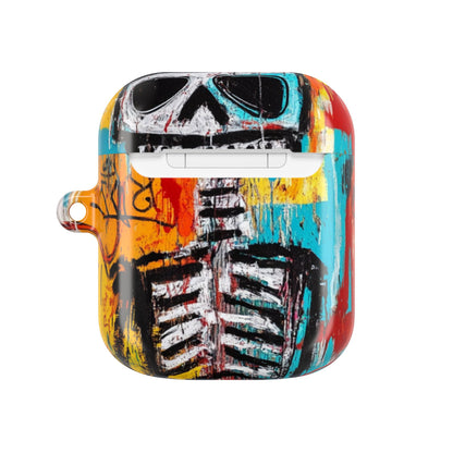 Neon Skull Chaos - AirPods Case