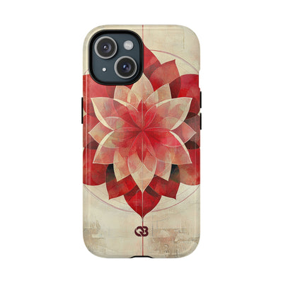 Crimson Petal Peak · Tough+ Phone Case for iPhone · Magsafe