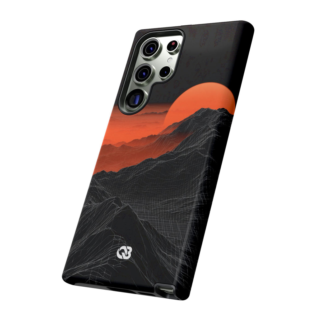 Solar Ridge Mesh · Tough Phone Case for Samsung · Black