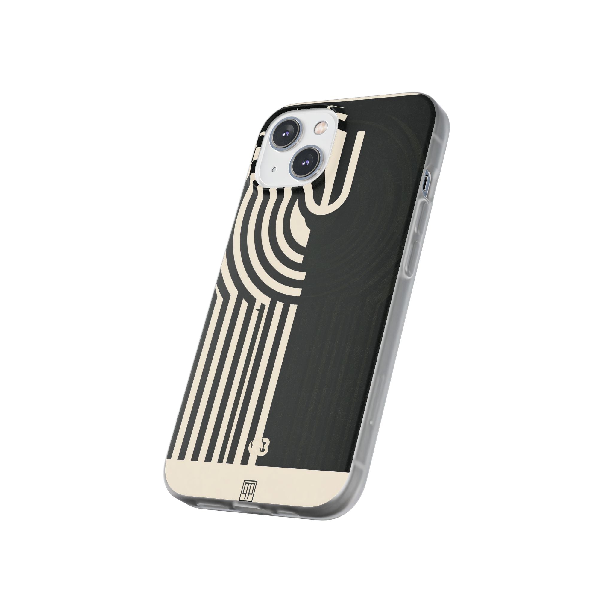 Beige Lite Phone Case for iPhone - Monolith Ivory Signal