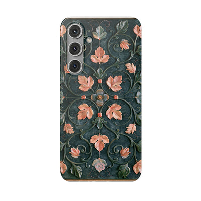 Florentine Rose Arabesque · Lite Phone Case for Samsung · Green
