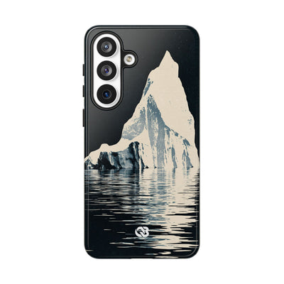 Blue Tough Phone Case for Samsung - Frozen Navy Monolith