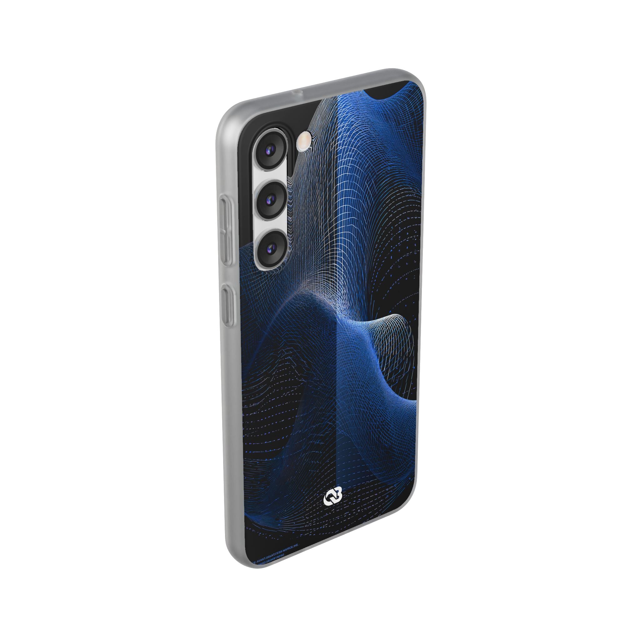 Blue Lite Phone Case for Samsung - Electric Blue Flux