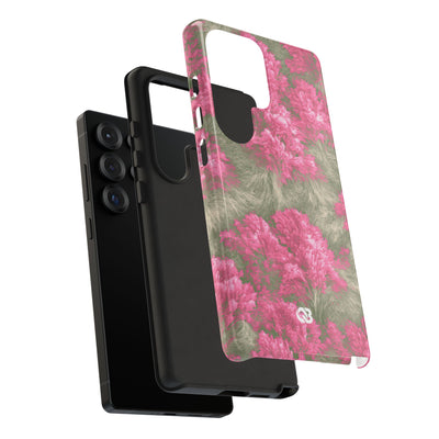 Digital Blossom · Tough Phone Case for Samsung · Pink