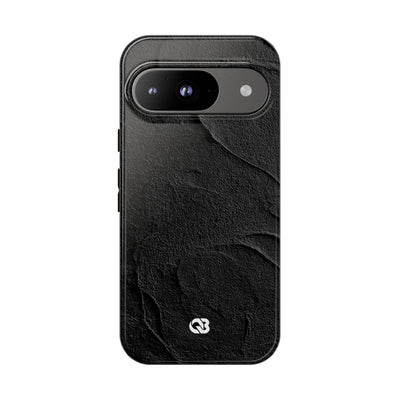 Obsidian Stucco Relief · Tough Phone Case for Pixel ·  Black