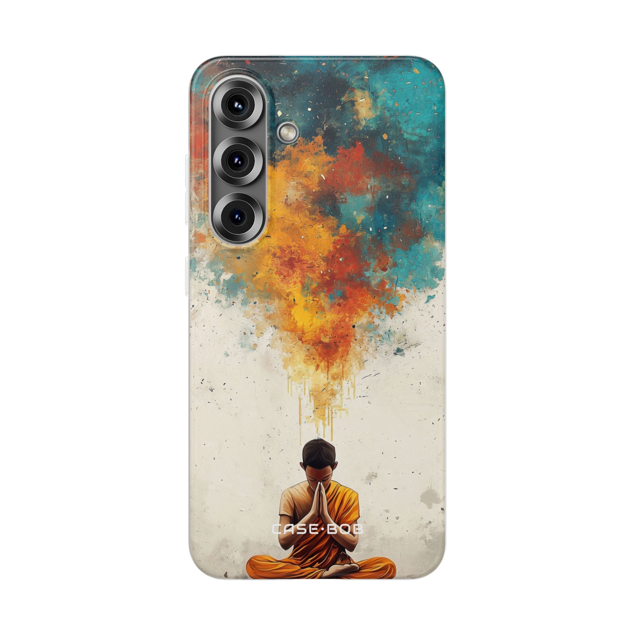 Meditativer Glow Samsung S25 Case - Soft