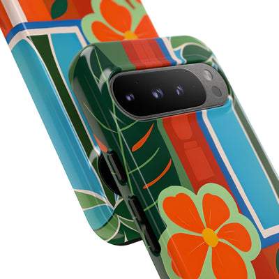 Vivid Jungle Collage · Tough