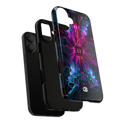 Neural Circuit Core · Tough Phone Case for iPhone · Black