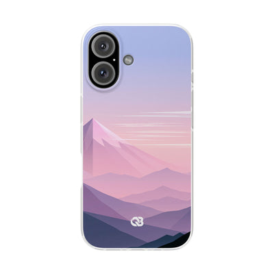 Purple Lite Phone Case for iPhone - Lavender Alpine Dawn