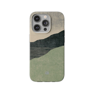 Green Lite Phone Case for iPhone - Moss Ridge Grain