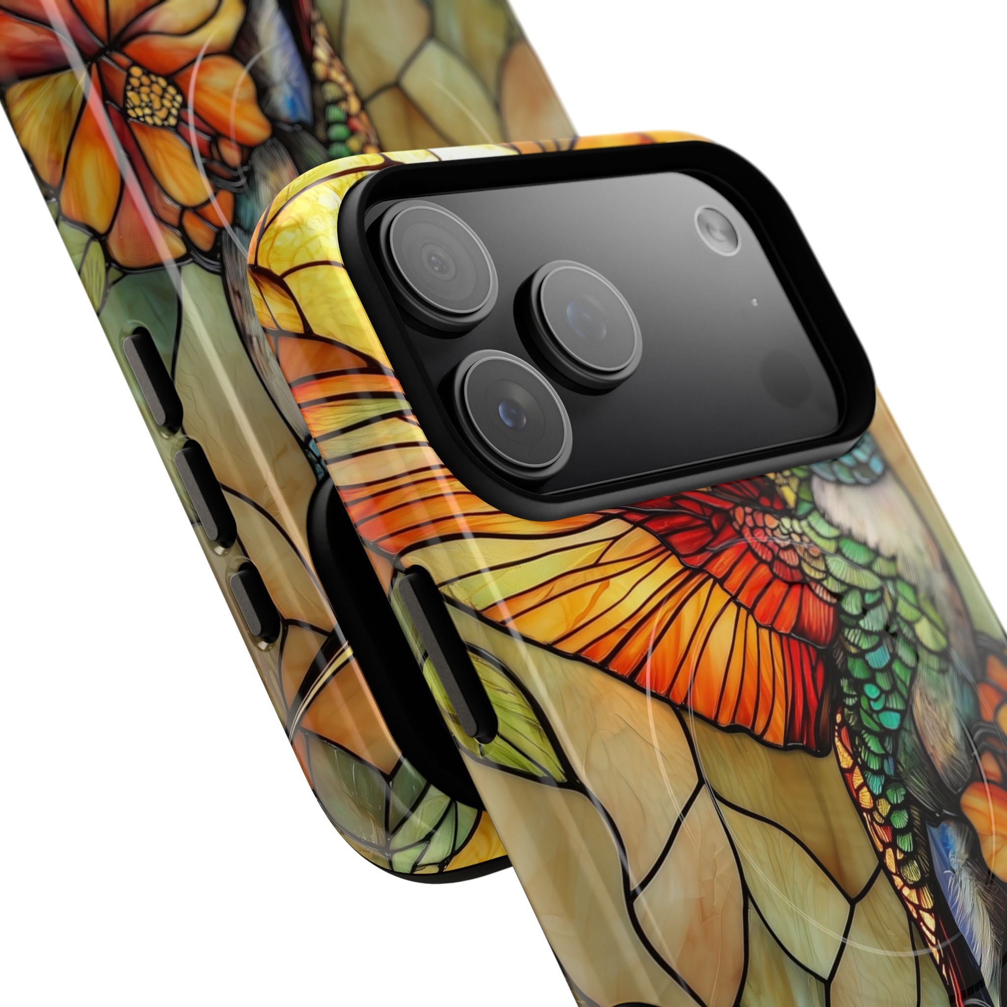 Amber Glass Hummingbird · Tough+ Phone Case for iPhone · Magsafe