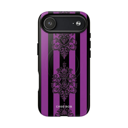 Damask Elegance Purple iPhone 17 Air Case - Tough+ - CASE•BOB